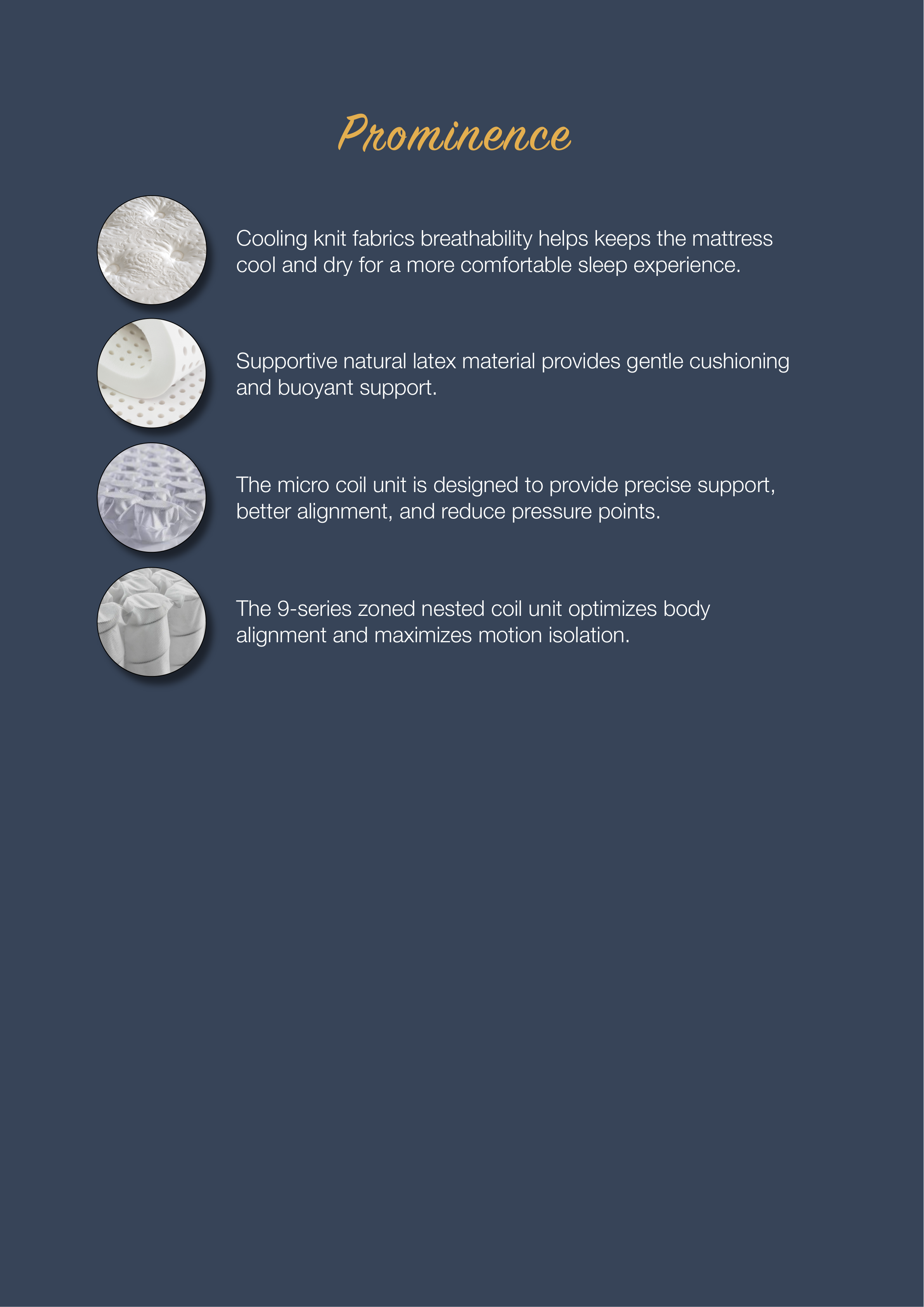 Prominence page for Newport Mattress Factory